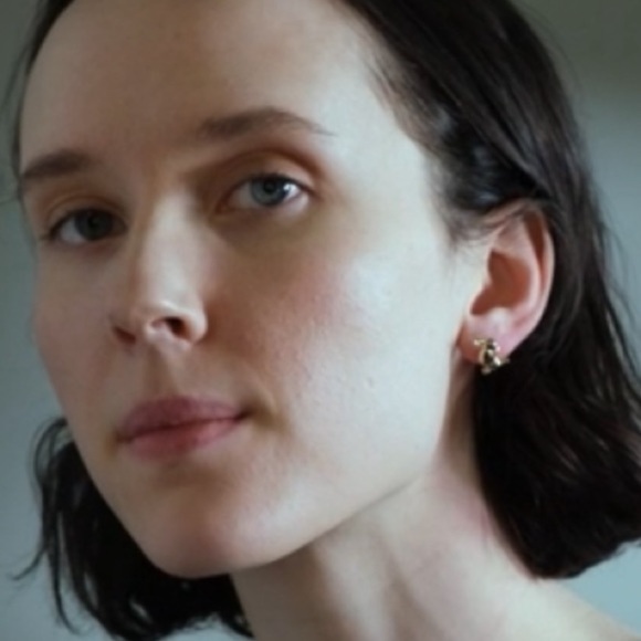 Alexis Bittar New Gold Hare Bunny Sculpted Woodland Animals Small Stud Earrings - Picture 9 of 16